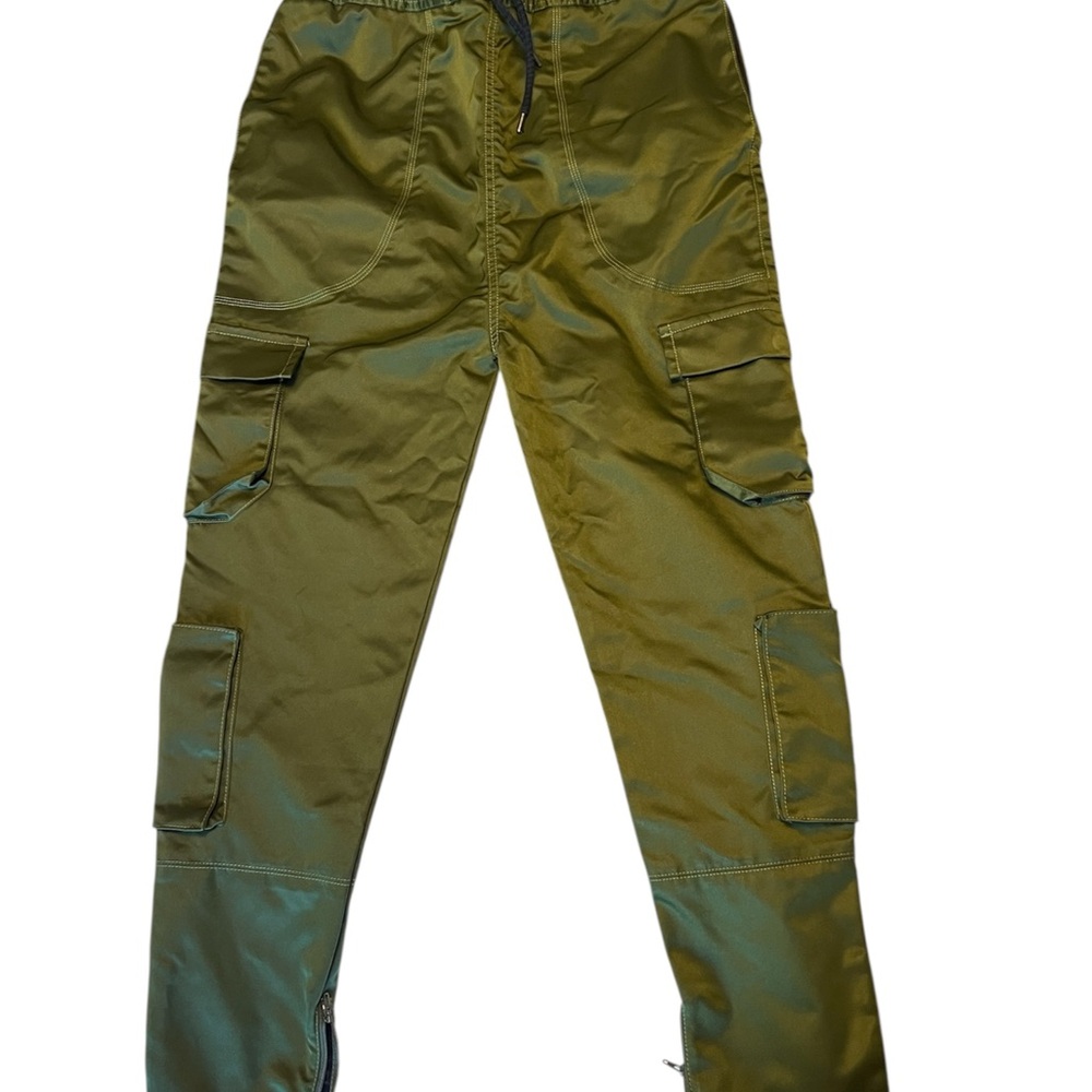 Khaki Utility Cargo Pants
